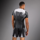 Рашгард -  Venum Adrenaline Short Sleeve Rashguard - Black/Grey​